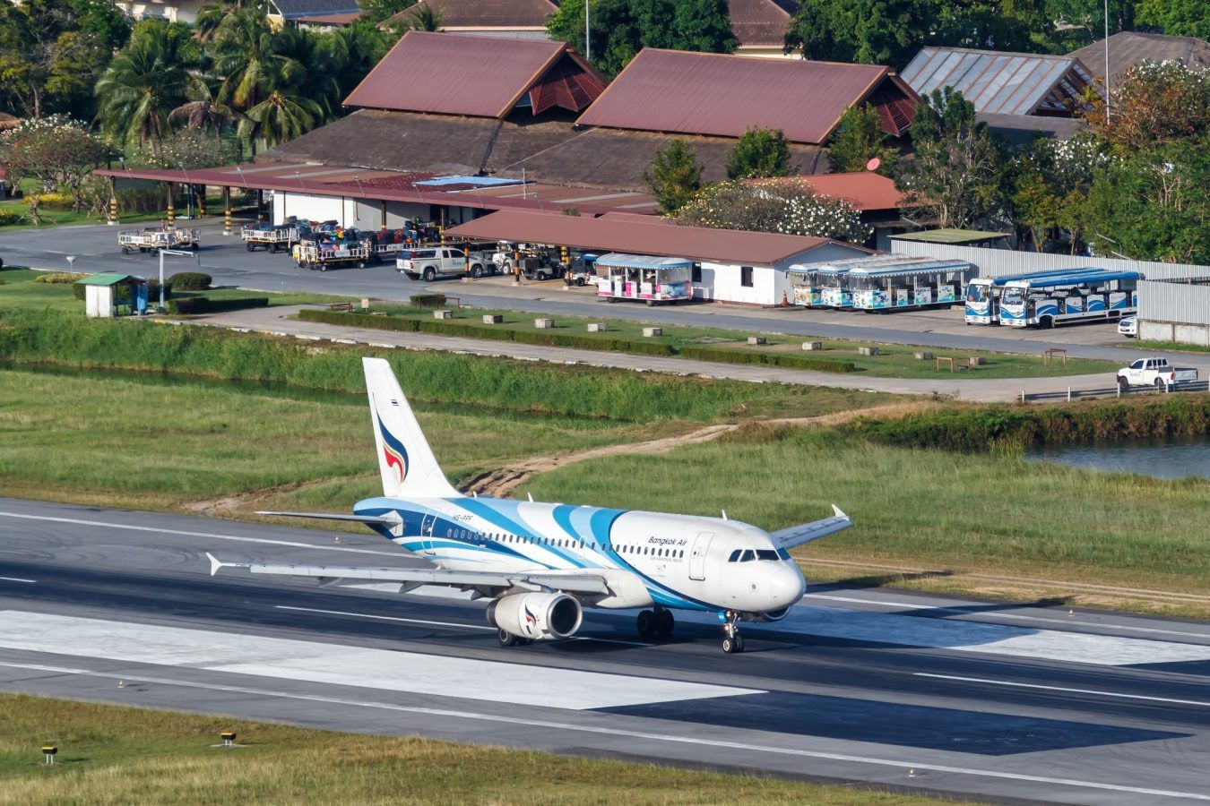 Bangkok Airways is now weighing passengers before boarding