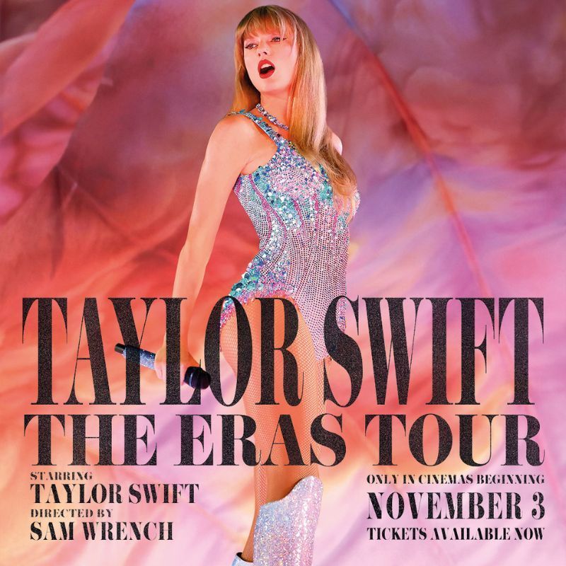 Taylor Swift’s ‘The Eras Tour’ concert film is coming to Thailand cinemas