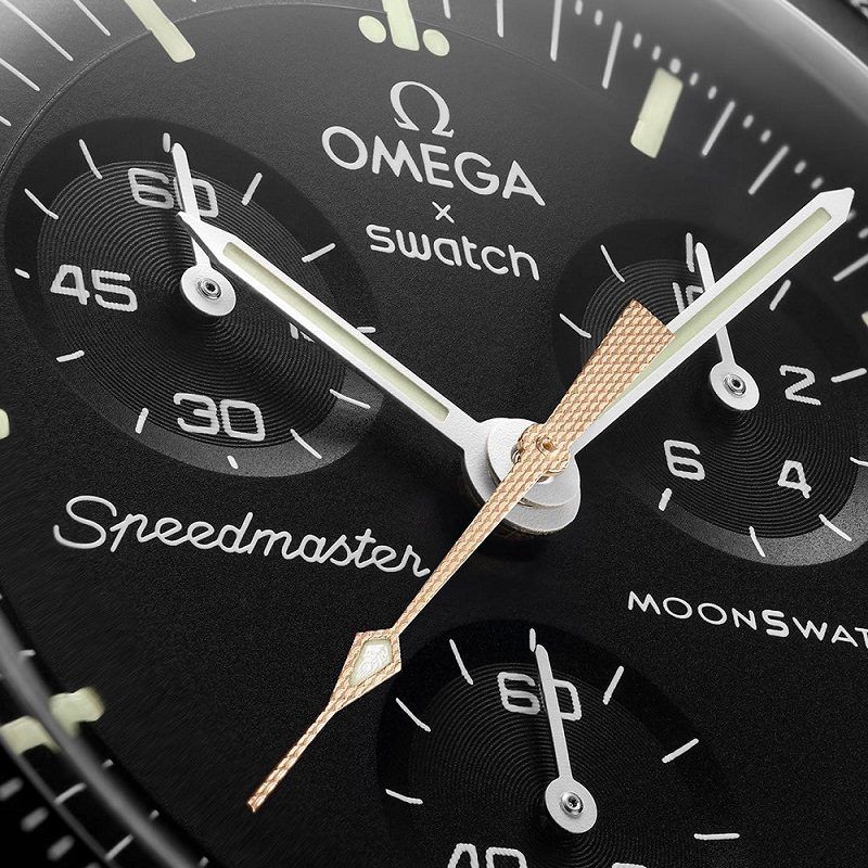 Omega X Swatch reveal Mission to Moonshine Gold Harvest moon watch