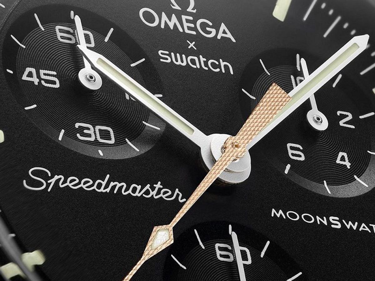 Omega X Swatch reveal Mission to Moonshine Gold Harvest moon watch