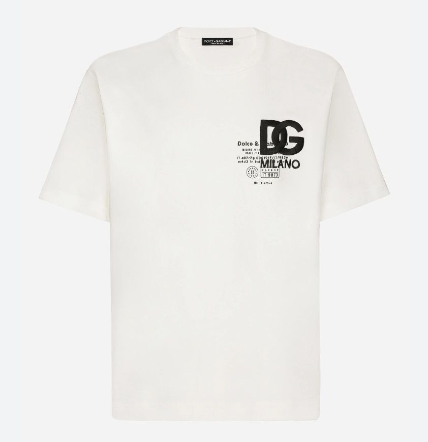white tee