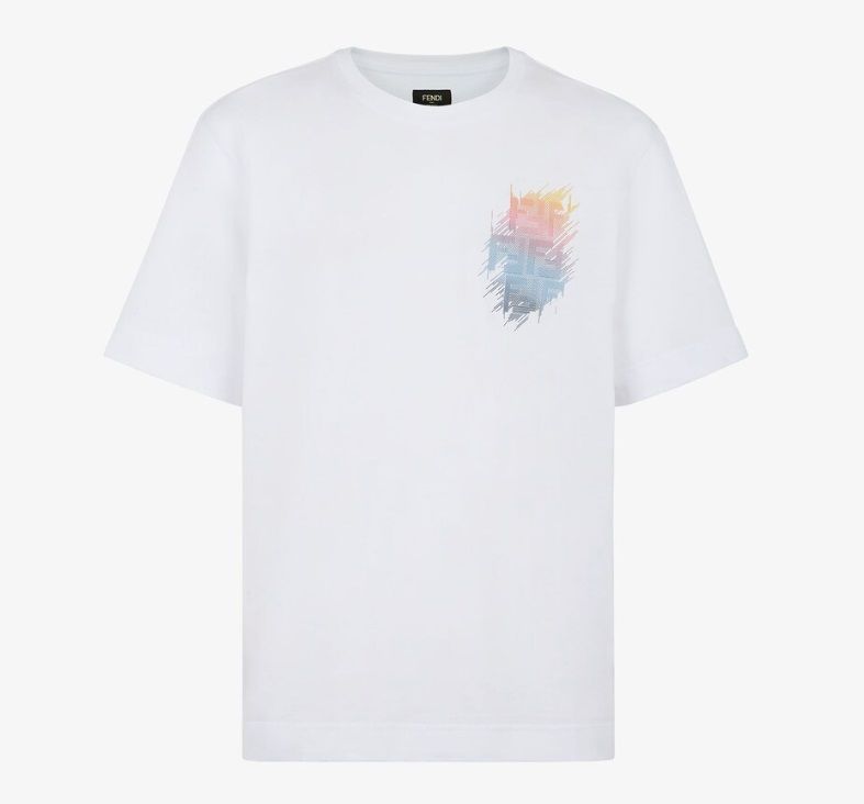 Plain white tee