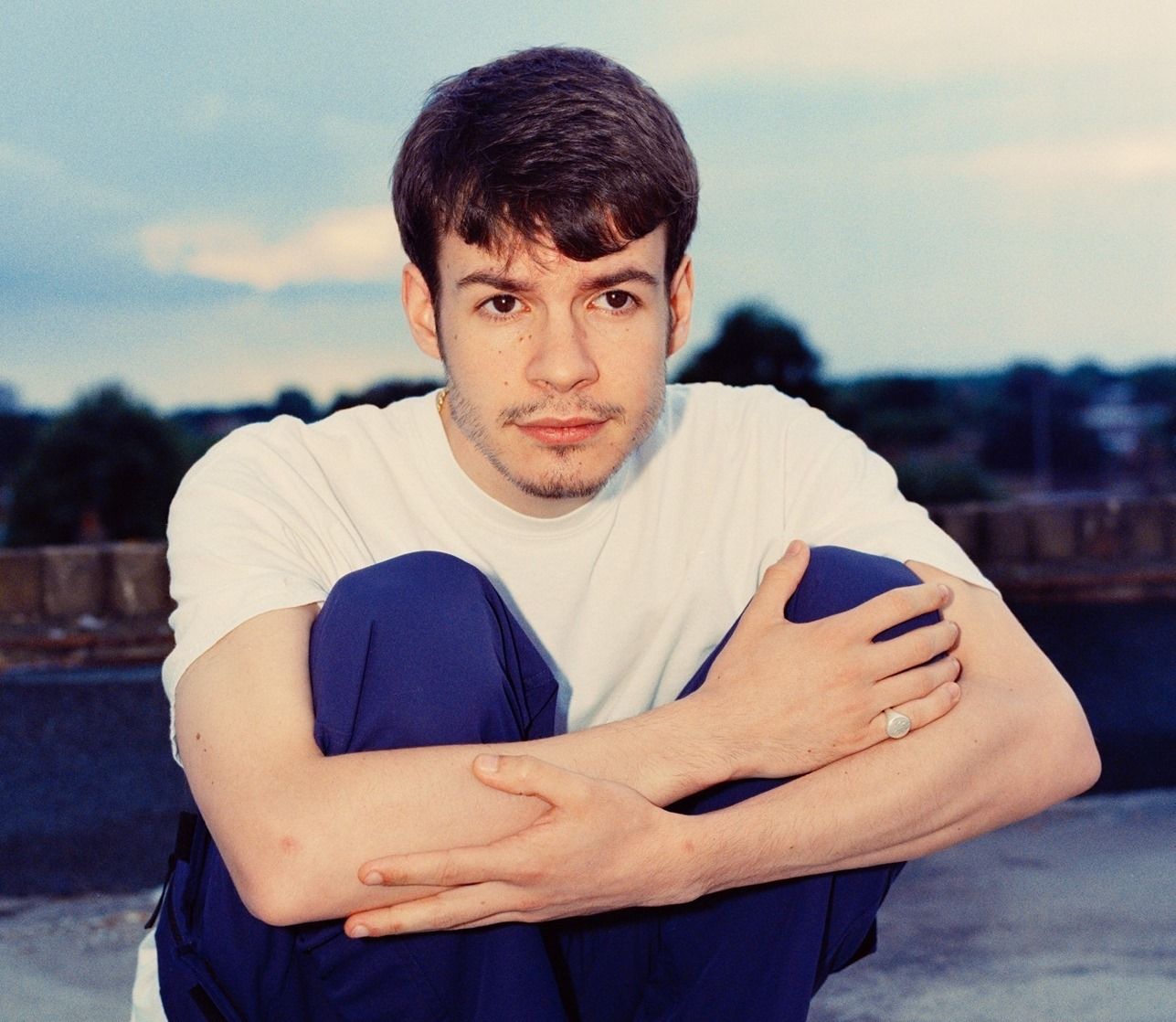 Rex Orange County Wearing Human Made T Shirt