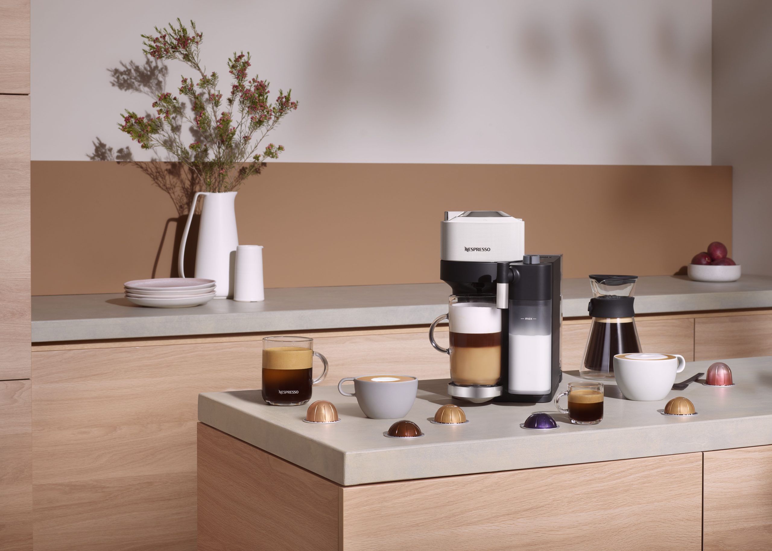 Upgrade your coffee station with the Nespresso Vertuo Lattissima