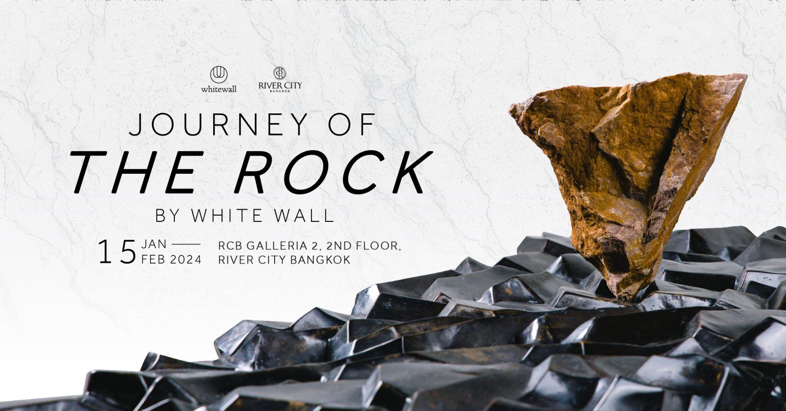 Journey of the Rock: Unravelling the tales of life through brass masterpieces at River City Bangkok