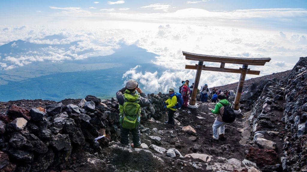 Japan has announced limits for climbers of Mount Fuji
