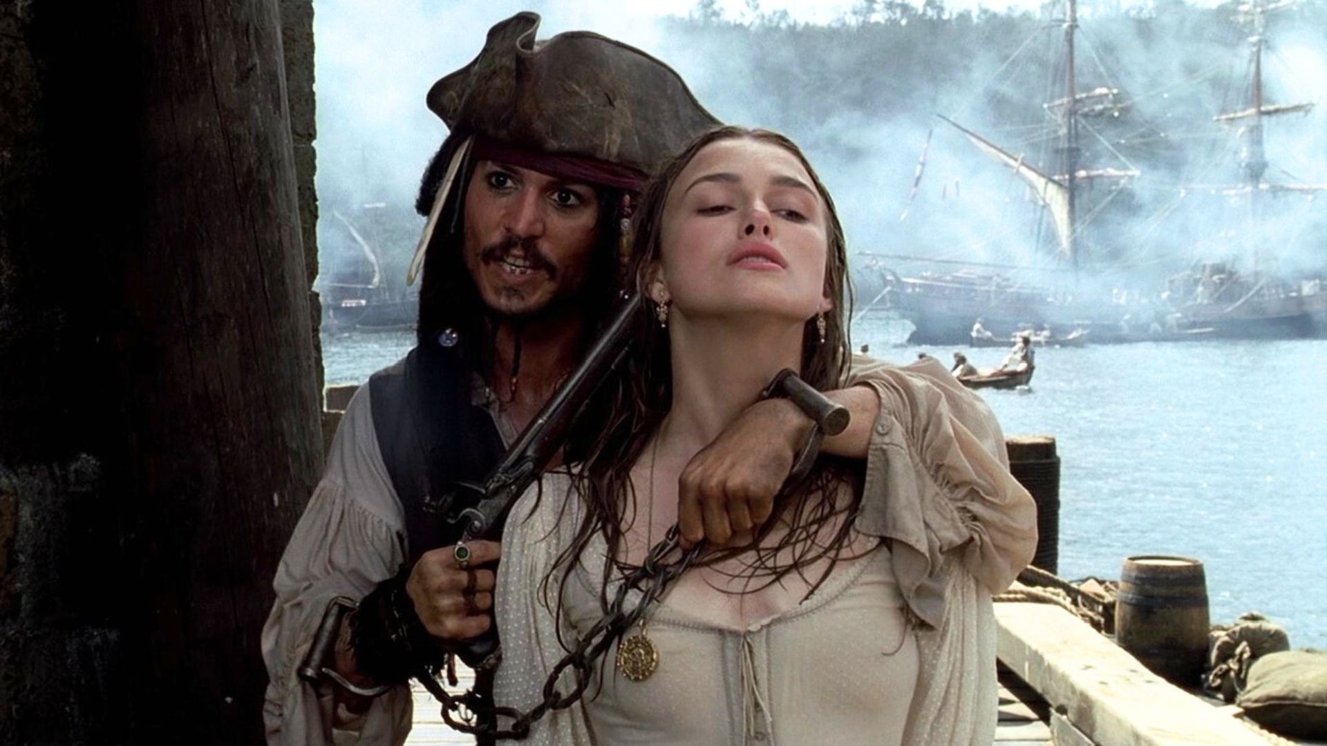 johnny depp best movies- pirates of the caribbean