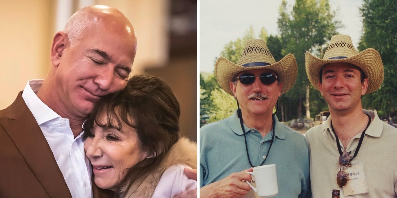 Bezos Mother and Father