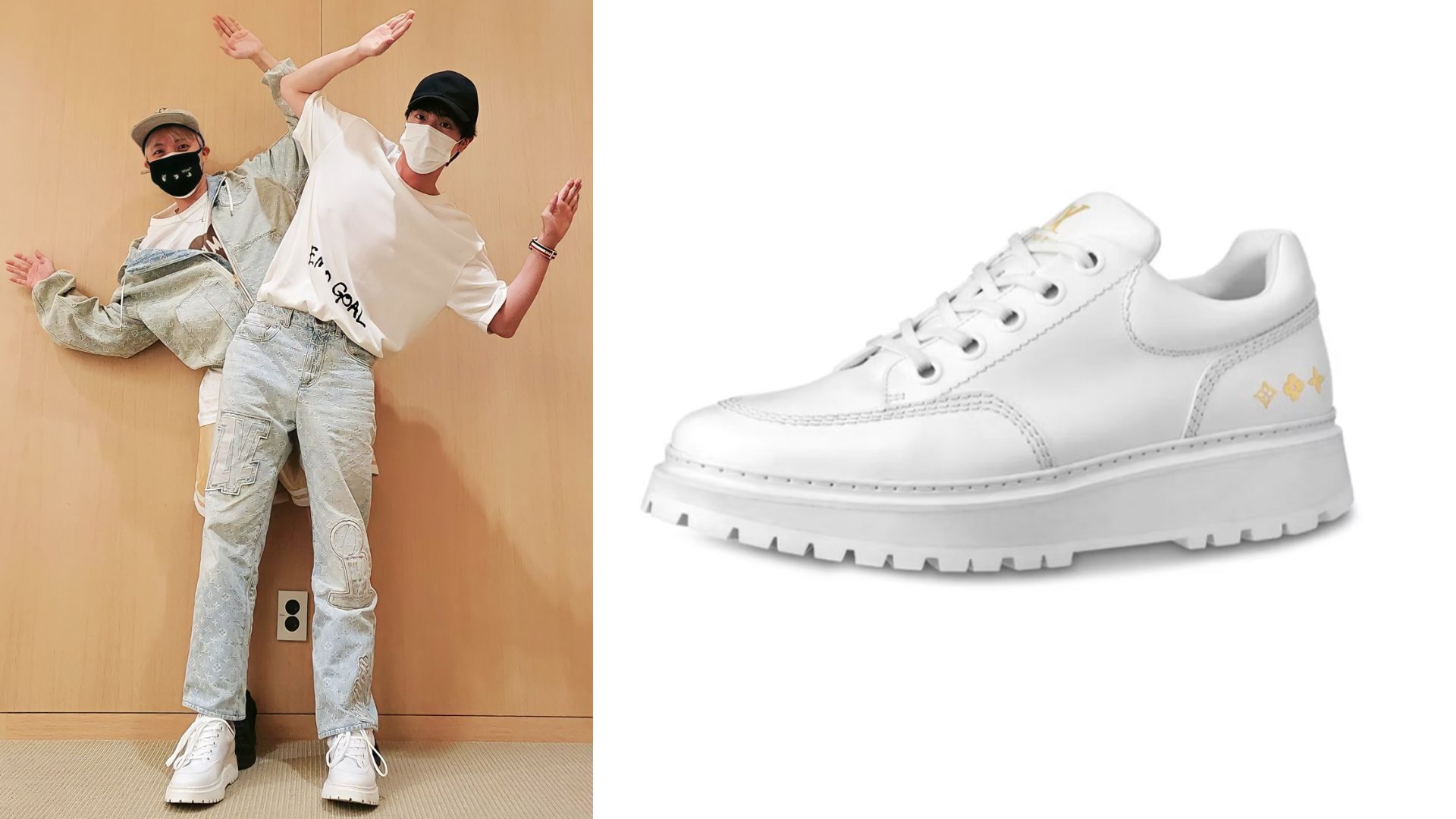 BTS jin expensive shoes