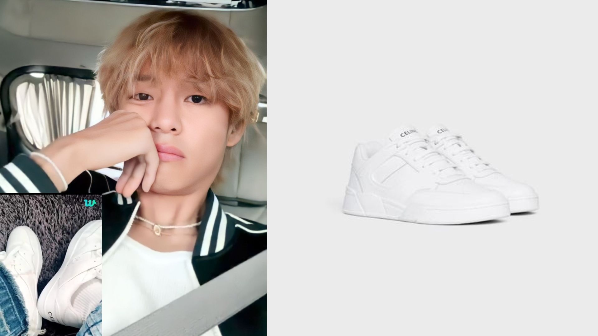 BTS V expensive shoes