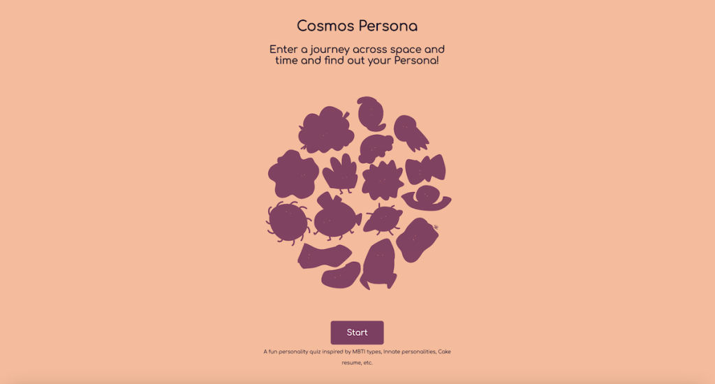 cosmos persona test quiz