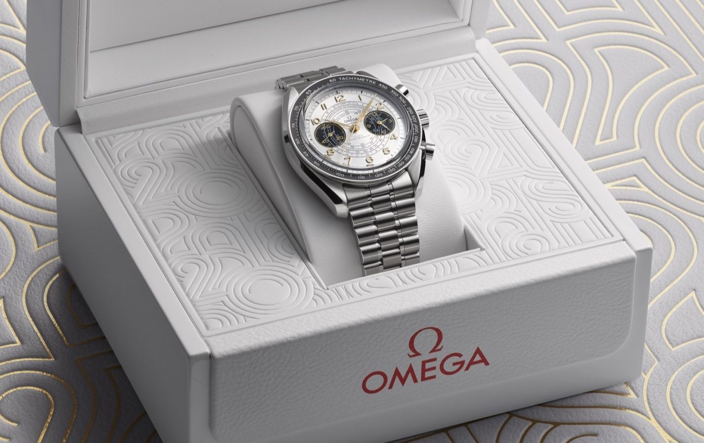 OMEGA unveils new Speedmaster Chronoscope watches in the colours of the Paris Olympics 2024