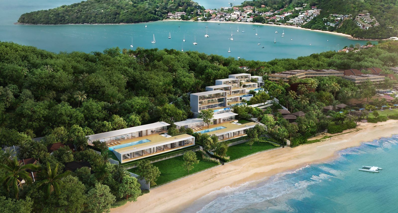 The epitome of luxury living at Phuket’s Crescent Bay Beachfront Villas