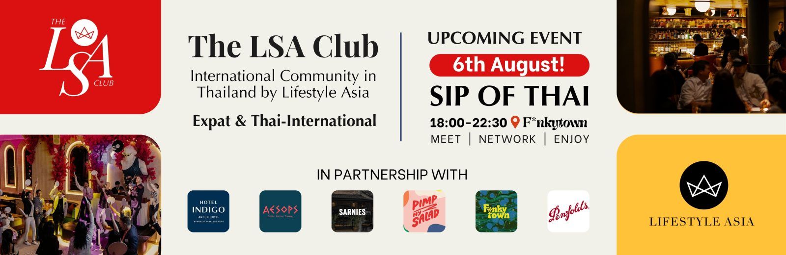 The LSA Club - 6 Aug 2024