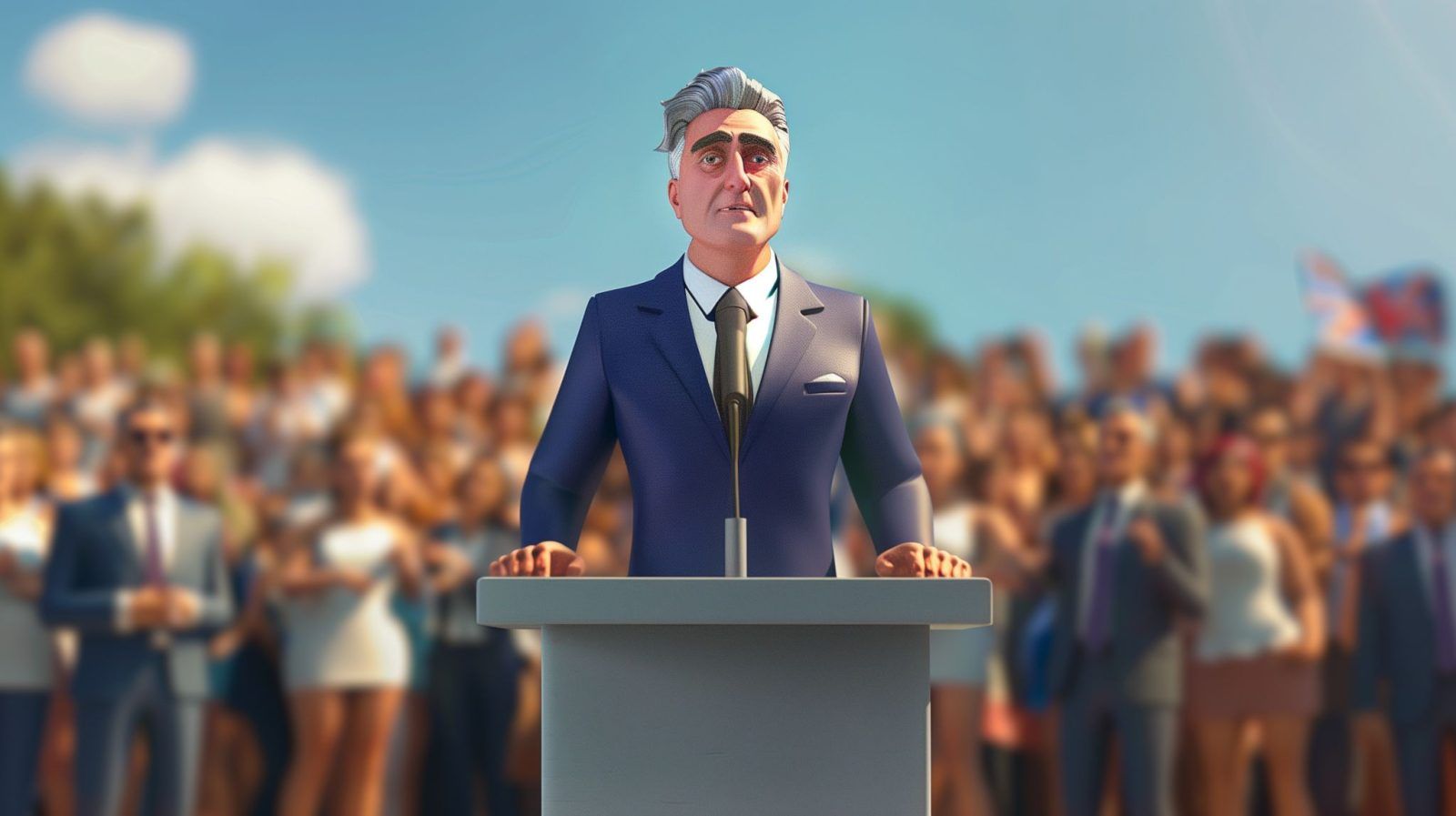 Who is AI Steve, the AI-generated candidate running for parliament in the UK?