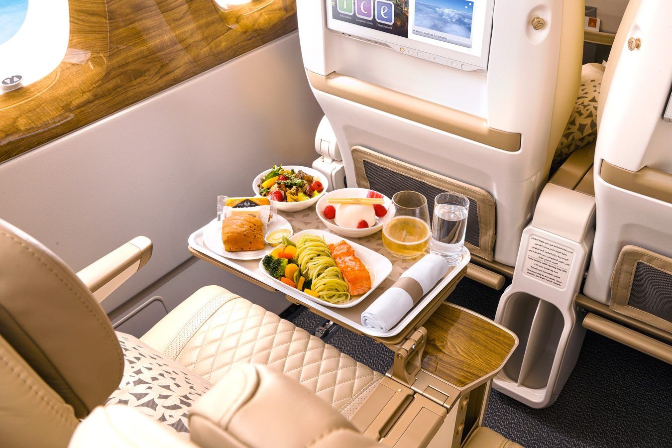 The airlines with the best in-flight meals, ranked