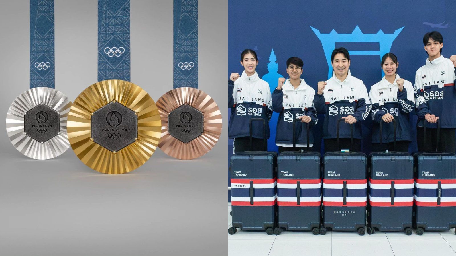 How many medals has Thailand won at the Paris 2024 Olympics?