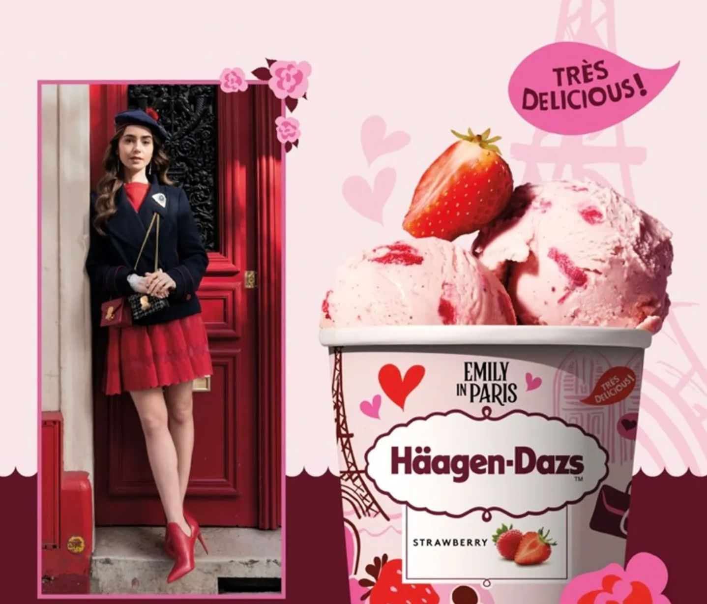 Häagen-Dazs x Emily in Paris: Limited-Edition Ice Cream Collection
