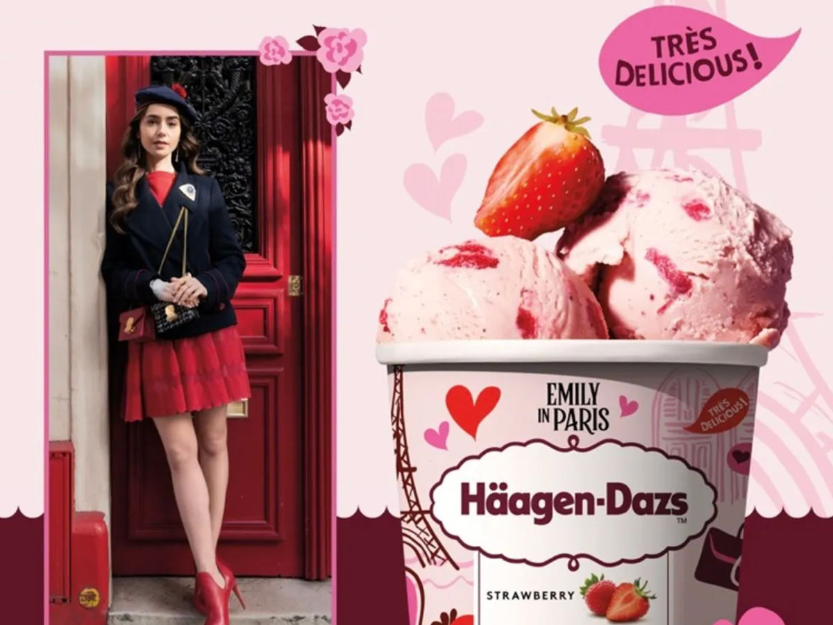 Häagen-Dazs x Emily in Paris: Limited-Edition Ice Cream Collection