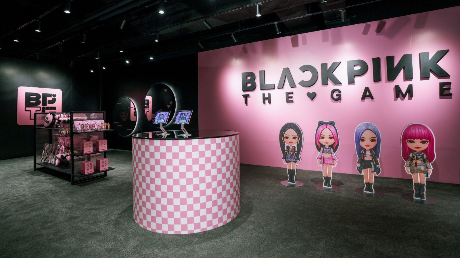The first BLACKPINK The Game store has opened in Hong Kong