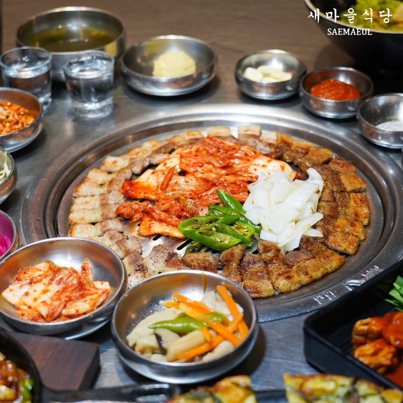Saemaeul Thailand menu