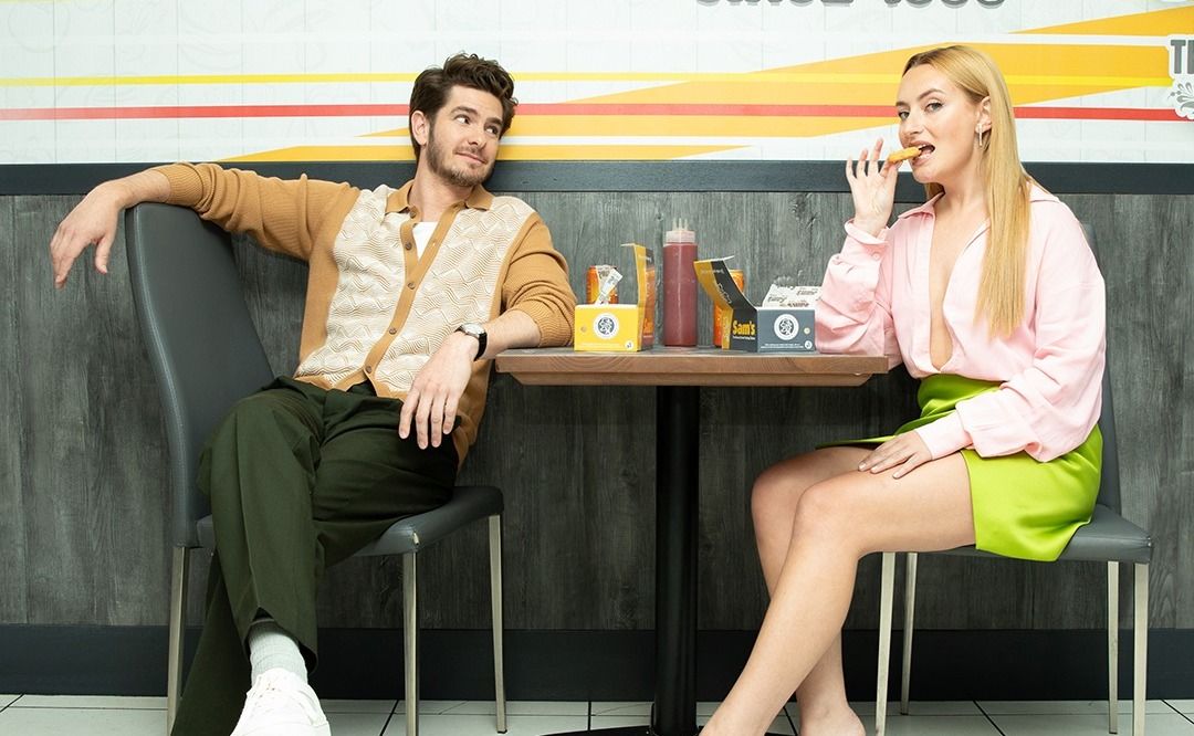 The best reactions to Andrew Garfield on Chicken Shop Date