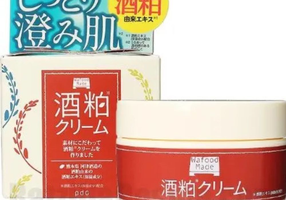 Wafood made sake cream
