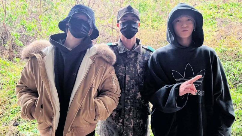 Korean celebrities in military service 2025