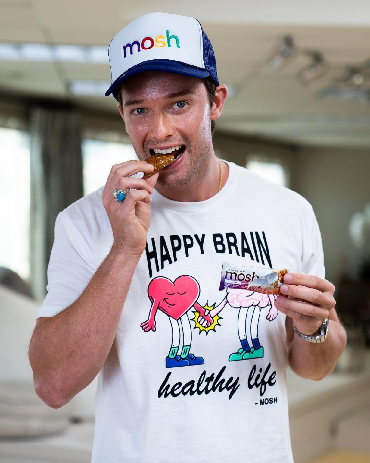 Meet MOSH, the wellness brand founded by Patrick Schwarzenegger