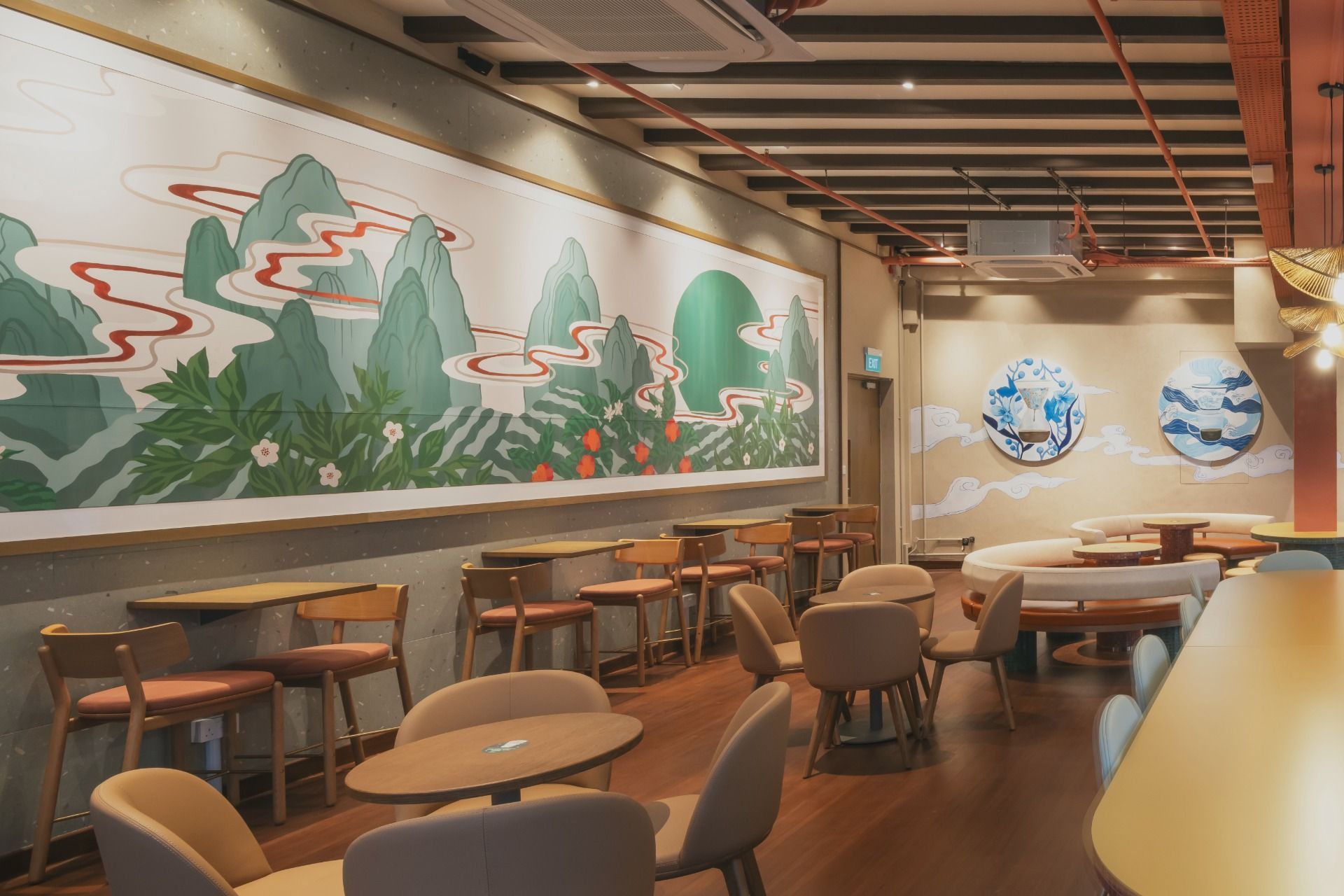 The Starbucks store on Smith Street in Singapore is finally open
