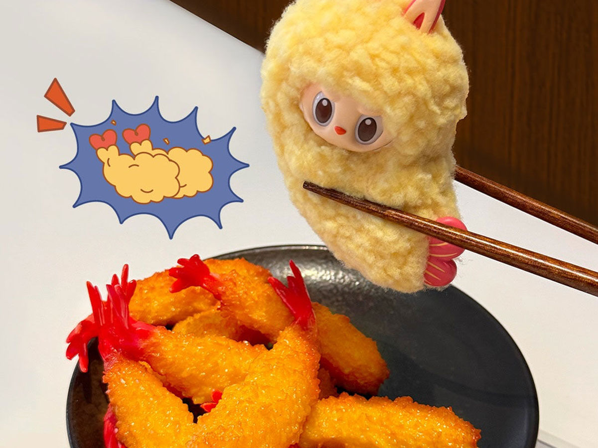 ラブブ the monsters Wacky Mart Fried Shrimp Labubu The Monsters Wacky Mart Series Fried Shrimp – TOYSEZ