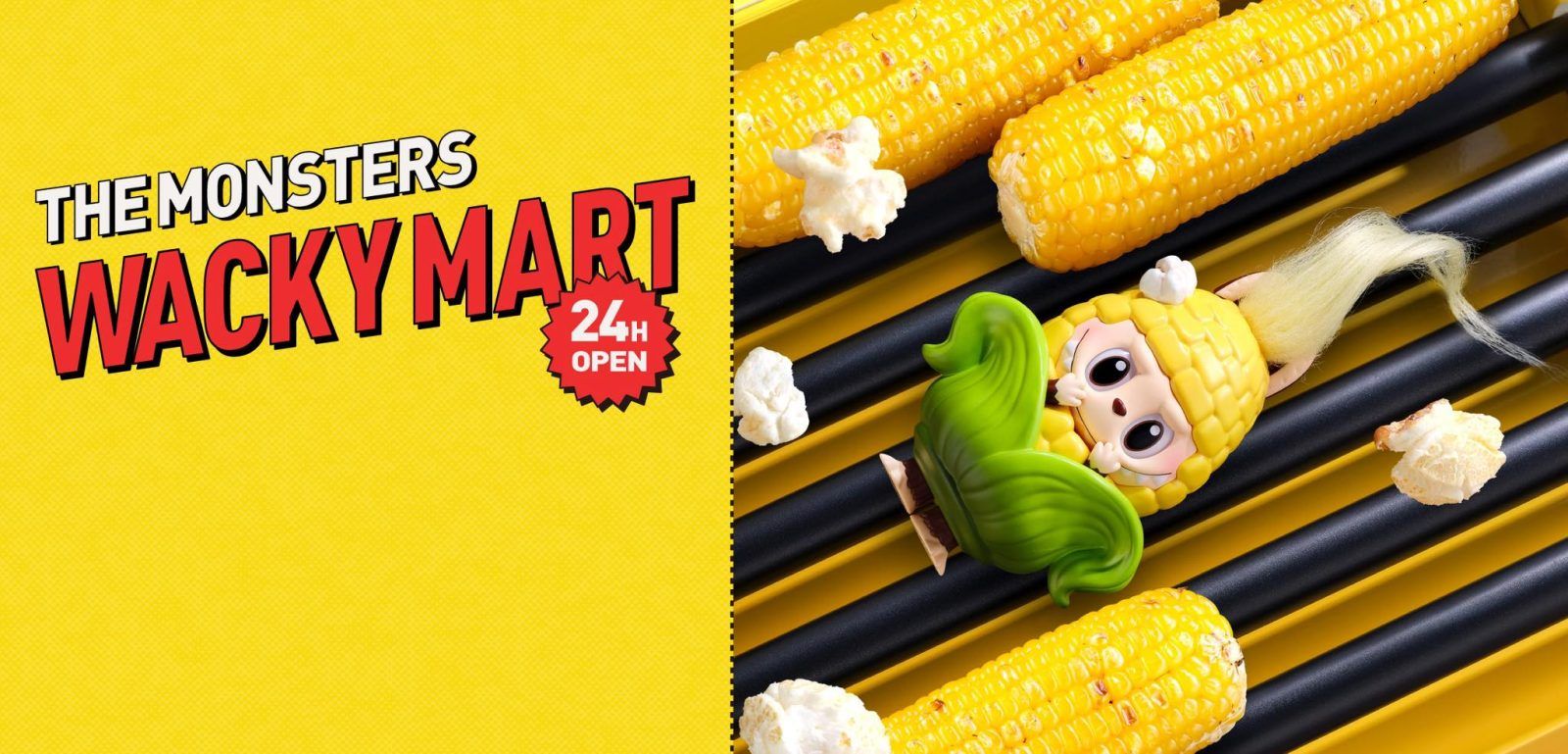 【2点セット】Wacky Mart Series THE MONSTERS Wacky Mart Series Figures - POP MART (France)