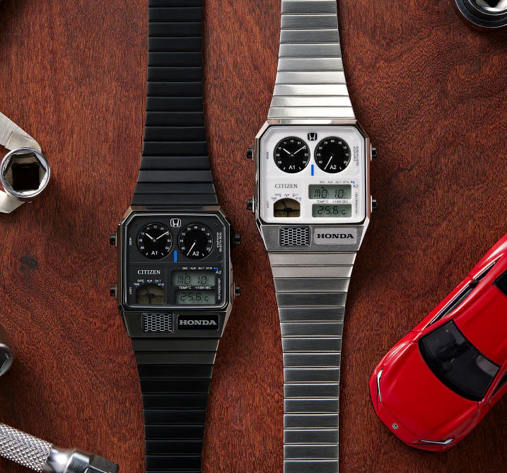 Watch Crush: The Citizen x Honda Ana-Digi Temp is the coolest car