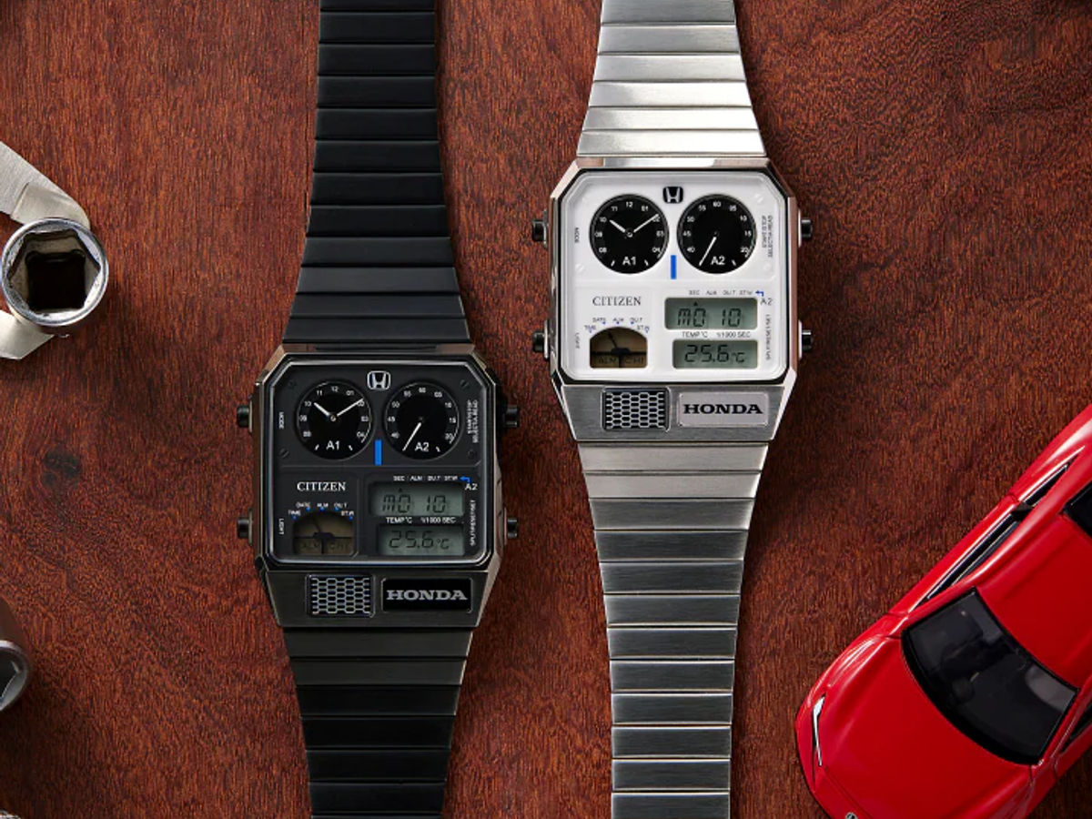 Watch Crush: The Citizen x Honda Ana-Digi Temp is the coolest car