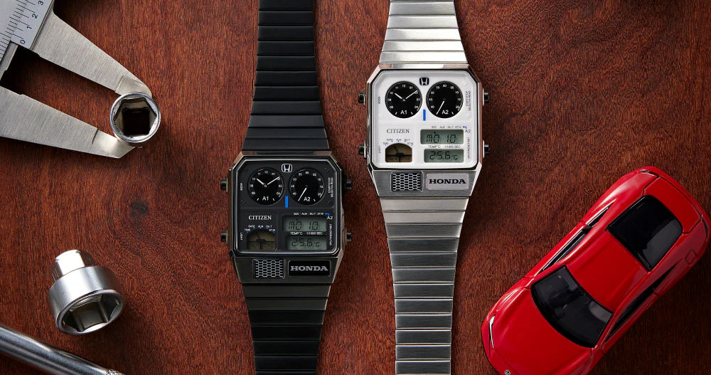 ・ 　合計4デック Watch Crush: The Citizen x Honda Ana-Digi Temp is the coolest car