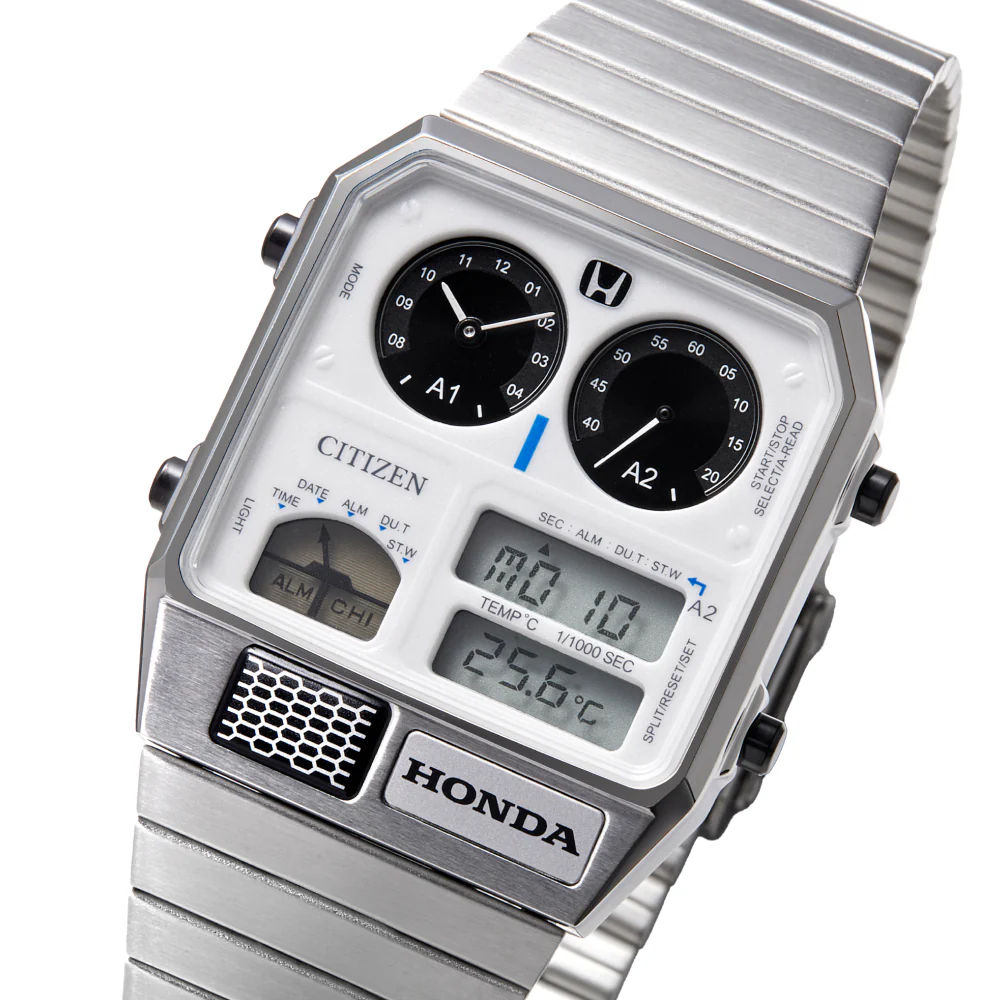 Watch Crush: The Citizen x Honda Ana-Digi Temp is the coolest car