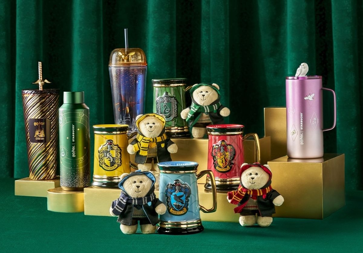 Starbucks×ハリーポッター コンプセットI A Harry Potter x Starbucks collab is dropping this March in Thailand