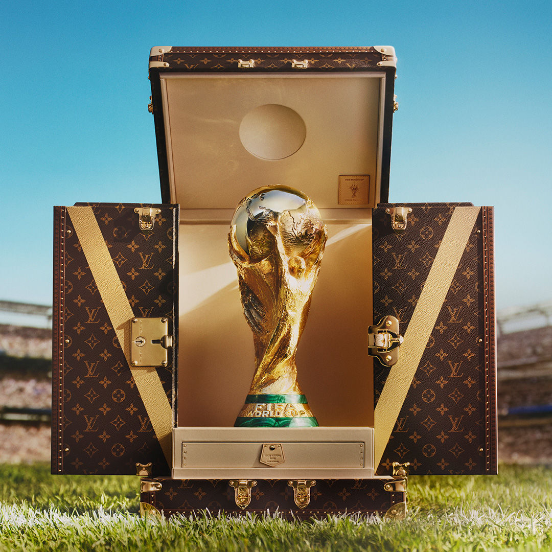 Louis Vuitton unveils a bespoke trophy trunk for the FIFA World