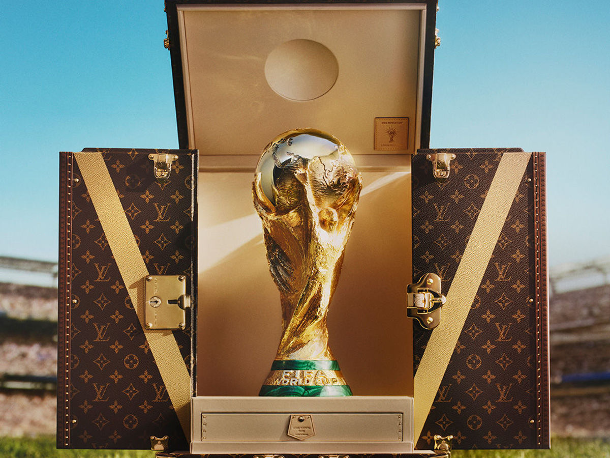 Louis Vuitton unveils a bespoke trophy trunk for the FIFA World