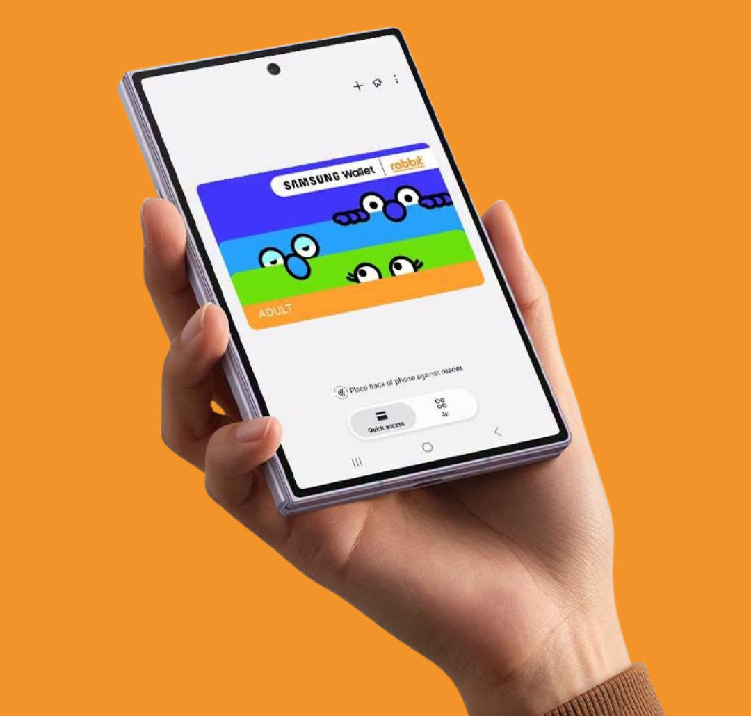 You can now put your Rabbit card on your Samsung phone