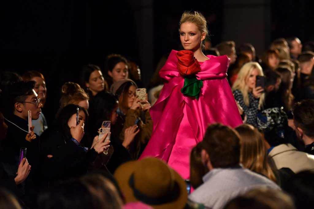 Why is Richard Quinn a rising star in British fashion?