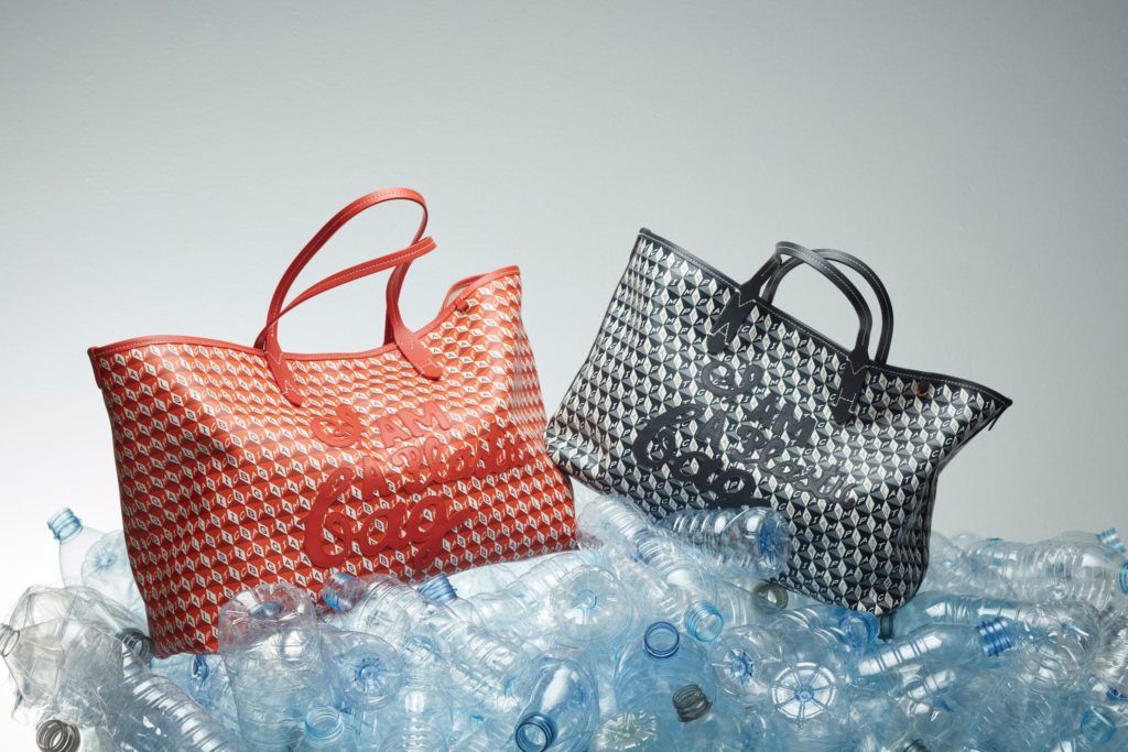 Anya Hindmarch does a 180º and releases “I Am A Plastic Bag”