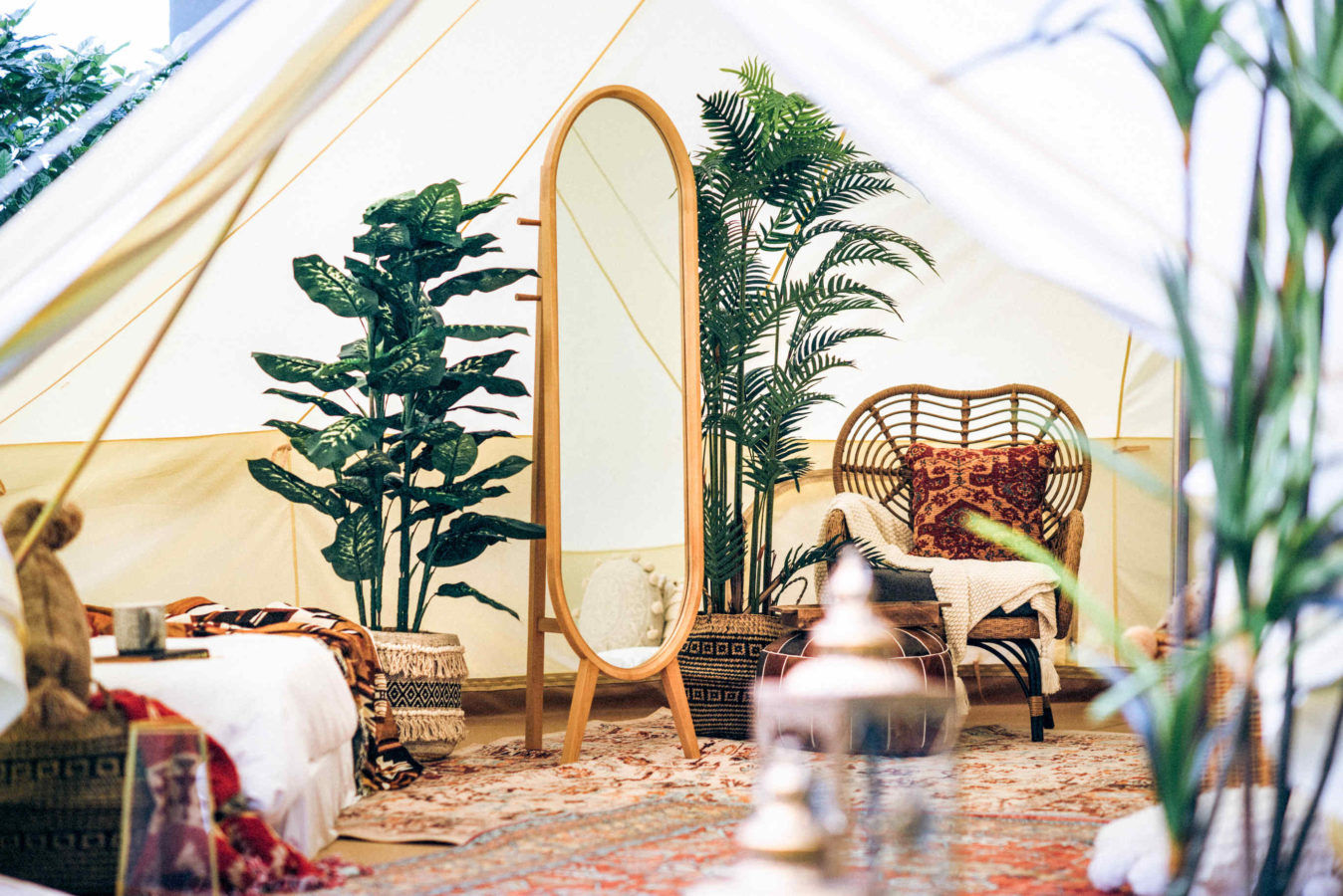 Now you can head into the city for a glamping experience at Castra by Colony