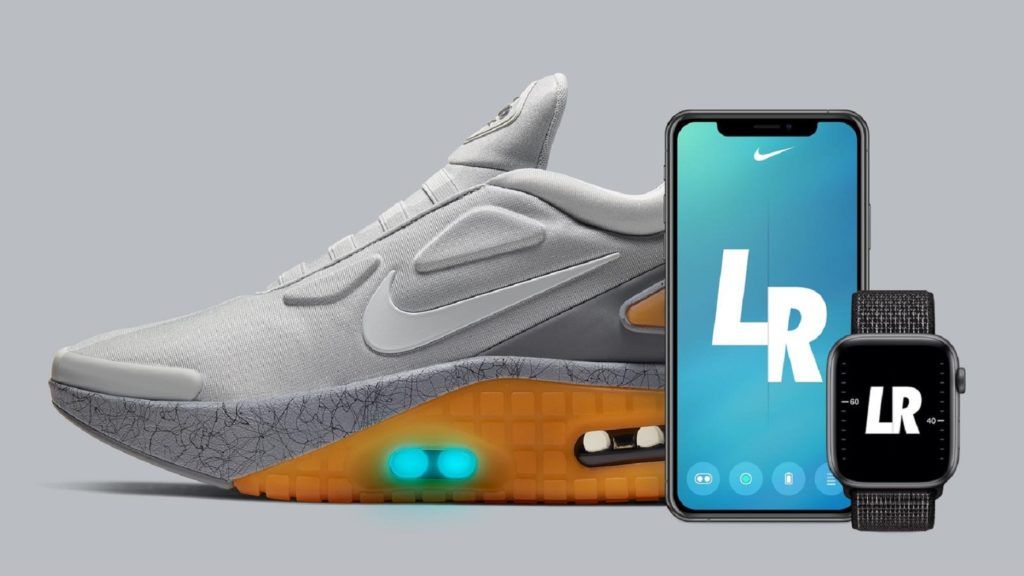 The new self-lacing Nike Adapt Auto Max includes more tech in the sneaker