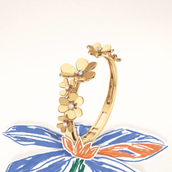 Van Cleef & Arpels Frivole 7-flower bracelet
