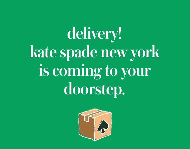 Kate Spade New York home delivery