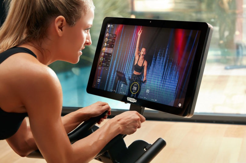 technogym bike cycling class