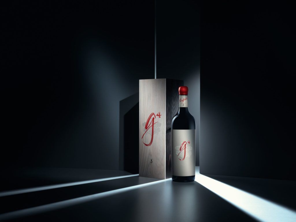 Four Grange vintages are blended into one, birthing the Penfolds G4
