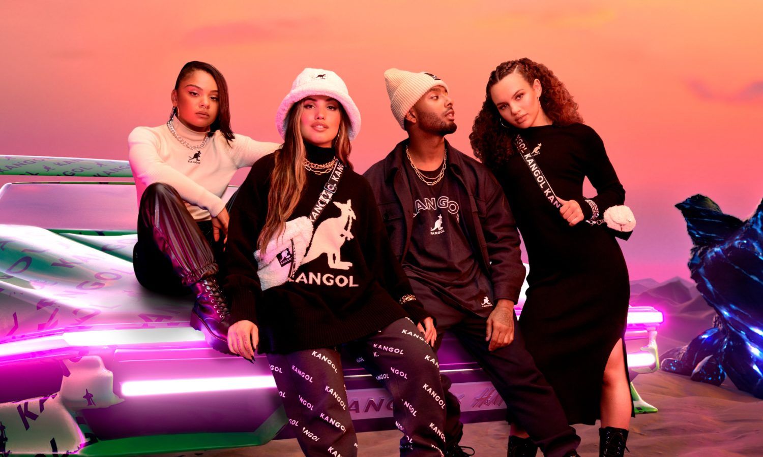 A look at the Kangol x H M collection a tribute to the 90s