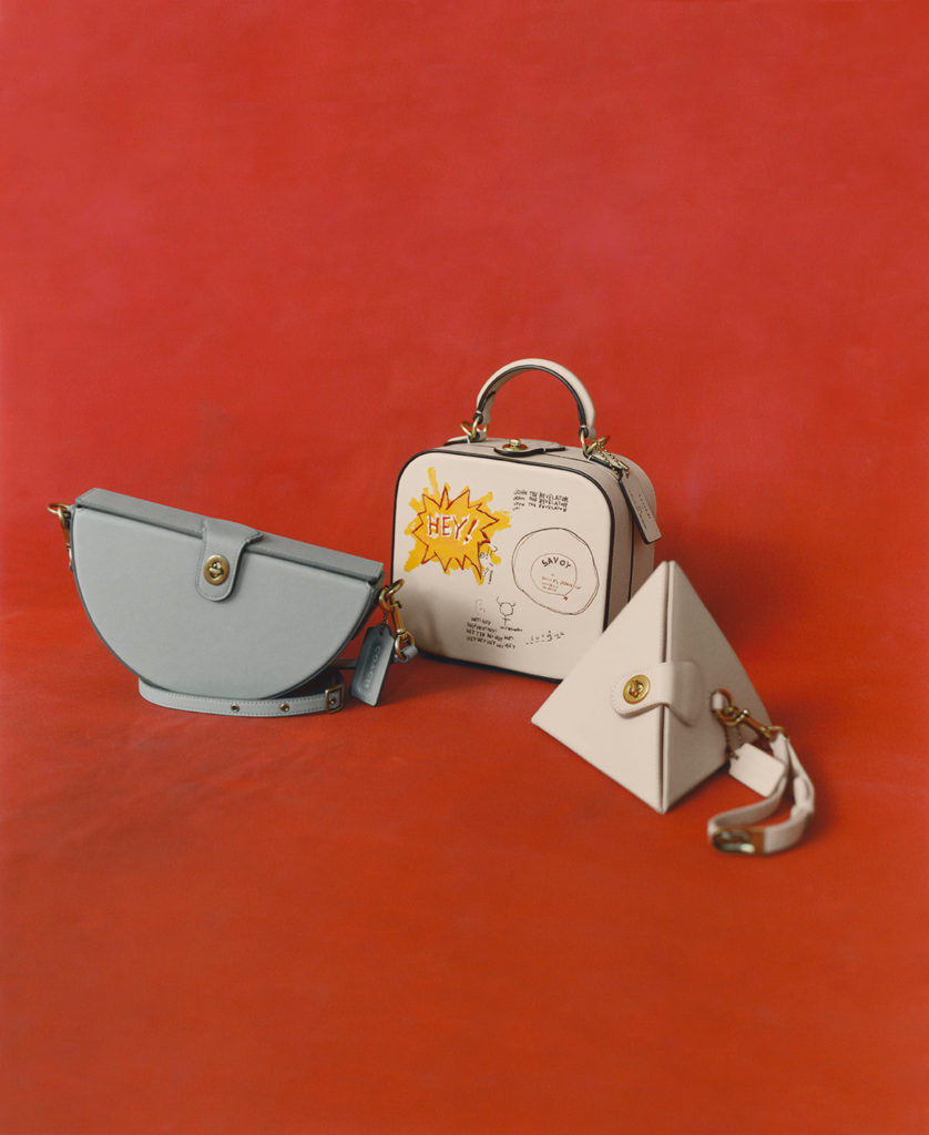 Coach x Jean-Michel Basquiat, Atelier Valentino's Rose bag, and
